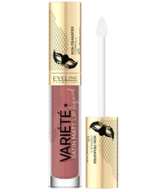 Eveline Variété Satin Mat Lip Liquid 04 Toffee              