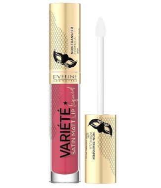 Eveline Variété Satin Matt Lip Liquid 06 Strawberry         