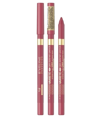 Eveline Variété Gel Lipliner Pencil Waterproof 04 Candy Rose