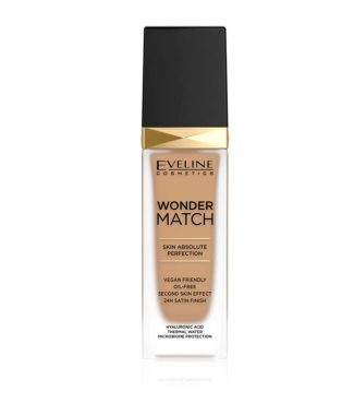 Eveline Wonder Match Foundation 40 Sand 30ml                