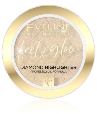 Eveline Feel The Glow Diamond Highlighter 01 Sparkle        