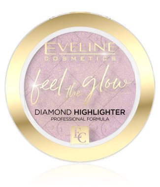 Eveline Feel The Glow Diamond Highlighter 03 Rose Gold      