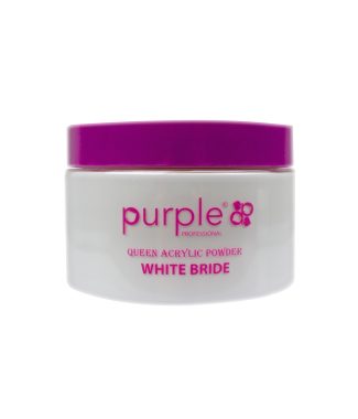 Purple Po Acrilico Queen White Bride 200gr                  