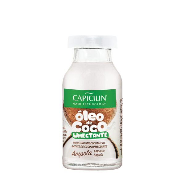 Capicilin Ampola Óleo de Coco 13ml                          