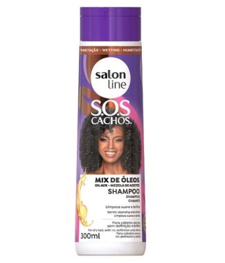 Salon Line Shampoo Mix Oleos Nutritivos 300ml               