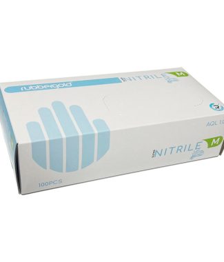 Gold Luvas Nitrilo S/Po "M" Azul 100un                      