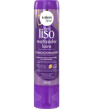 Salon Line Condicionador Meu Liso Matizador Loiro 300ml     