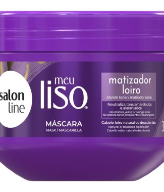 Salon Line Mascara Meu Liso Matizador Loiro 300gr