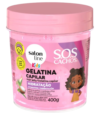 Salon Line Gelatina Cachos SOS Kids 400gr                   