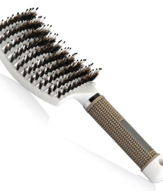 Gold Escova Concava Retangular