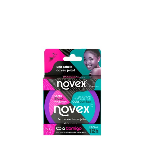 Novex Gel Modelador Santo Black Poderoso 60gr