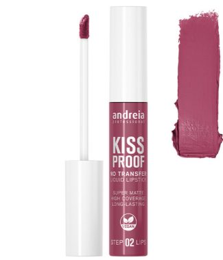 Andreia Liquid Lipstick Kiss Proof Bouquet 04               