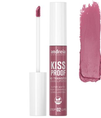 Andreia Liquid Lipstick Kiss Proof Rose 07                  