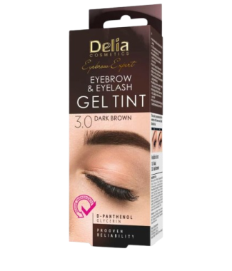 Delia Color Creme Sobrancelhas Castanho Escuro              