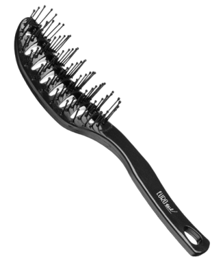 EuroStil Escova Esqueleto Vent Curva Cores Ref.02195        