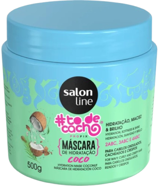 Salon Line Mascara Coco To De Cacho 500g                    