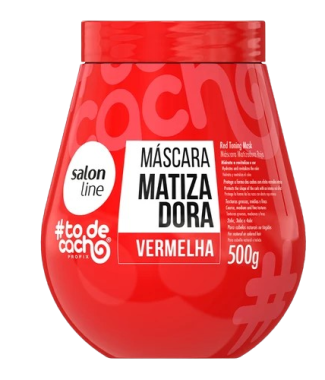 Salon Line Mascara Matizadora Vermelha 500gr                