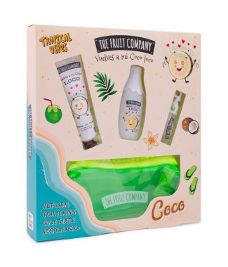 The Fruit Company Kit Estojo de Coco                        