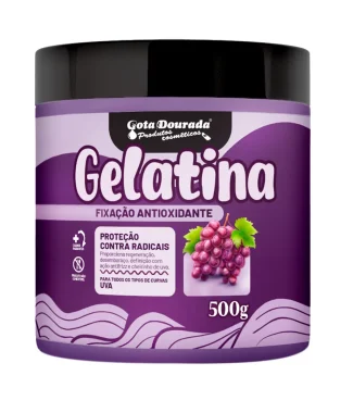 Gota Dourada Gelatina Capilar Uva 500gr                     