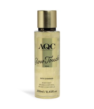 AQC Perfume Corporal C/Glitter Dourado 250ml                