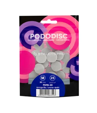 Staleks Recarga Lima Descartavel Pedicure 20mm 25un