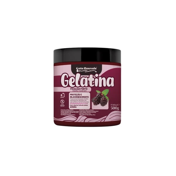 Gota Dourada Gelatina Capilar Amora 500gr                   