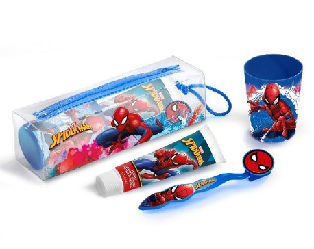 Spiderman Estojo de Higiene Oral