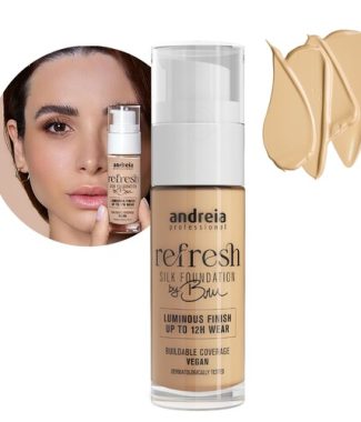 Andreia Creme Refresh Silk Foundation By Bru 03.1 30ml
