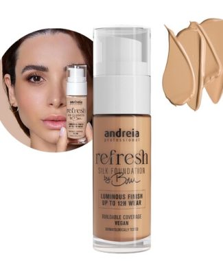 Andreia Creme Refresh Silk Foundation By Bru 04.1 30ml
