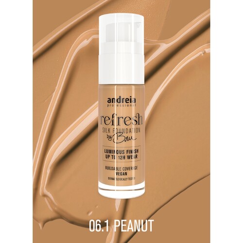 Andreia Creme Refresh Silk Foundation By Bru 06.1 30ml - Image 2
