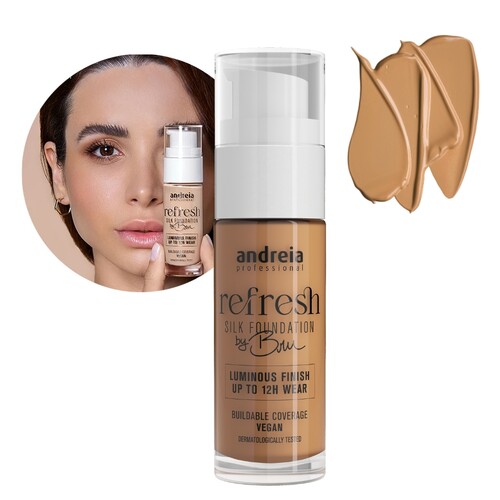 Andreia Creme Refresh Silk Foundation By Bru 06.1 30ml