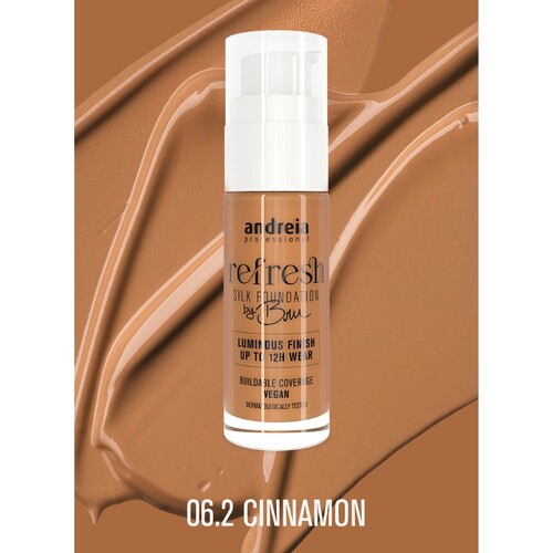 Andreia Creme Refresh Silk Foundation By Bru 06.2 30ml - Image 2