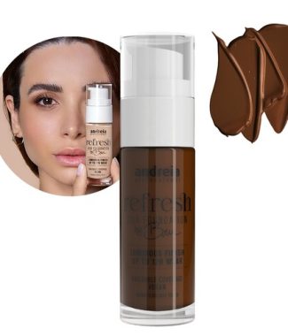Andreia Creme Refresh Silk Foundation By Bru 09.1 30ml