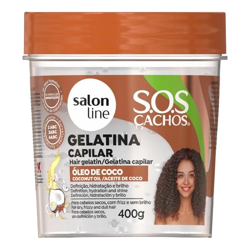 Salon Line Gelatina de Coco 400gr