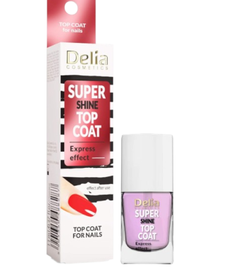 Delia Super Shine Top Coat 11ml