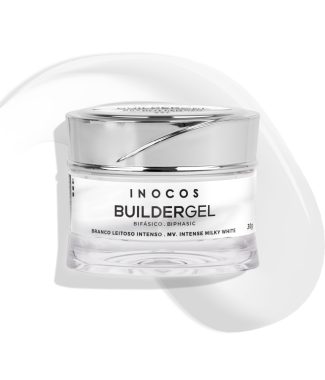 Inocos Builder Gel Medium Branco Leitoso Intenso 30gr