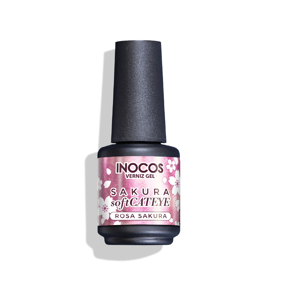 Inocos Verniz Gel Cateye Rosa Sakura 15ml