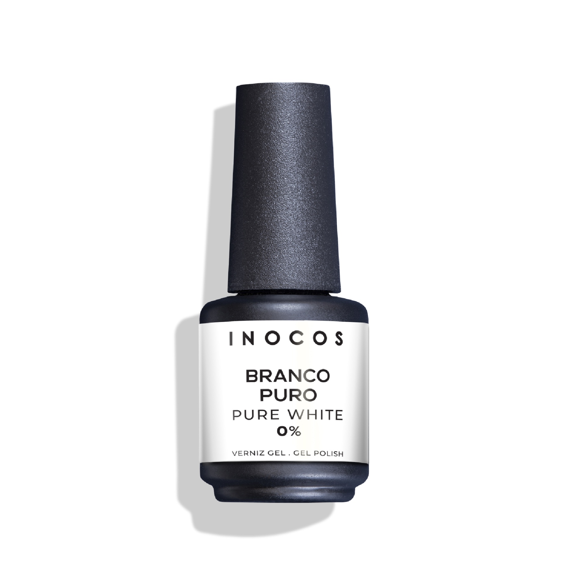 Inocos Verniz Gel Branco Puro 0% 15ml