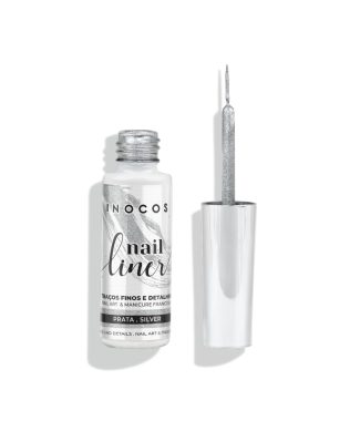 Inocos Nail Liner Prata 8ml