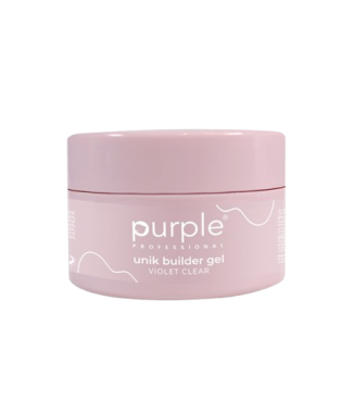 Purple Gel Unik Builder Medium Violet Clear 50gr            