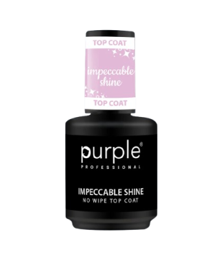 Purple Impeccable Shine No Wipe Top Coat 15ml               