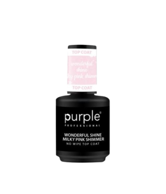 Purple Wonderful Shine Milky Pink Shimmer 15ml              