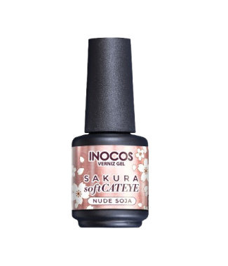Inocos Verniz Gel Cateye Nude Soja GP357 15ml               