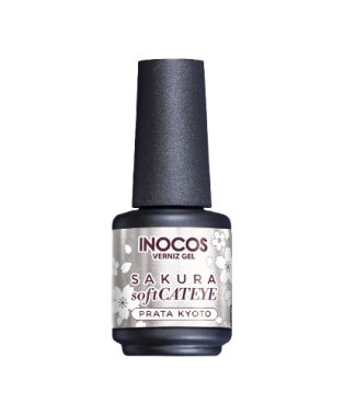 Inocos Verniz Gel Cateye Prata Kyoto GP352 15ml             