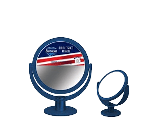 Ag Espelho de Mesa Duplo Azul