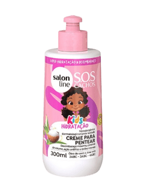 Salon Line Creme Pentear Cachos SOS Kids 300ml              