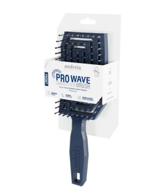 Andreia Mini Pro Wave Smoother Brush Night Blue Pocket
