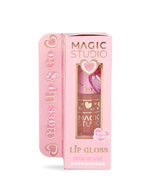 Magic Studio Coquette Juicy Lip Gloss Charm Pink Glaze      