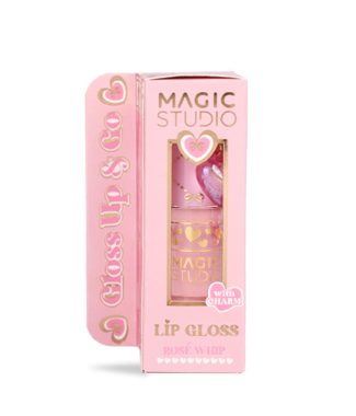 Magic Studio Coquette Juicy Lip Gloss Charm Rose Whip       
