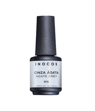 Inocos Verniz Gel Cinza Agata 11% GP420 15ml                